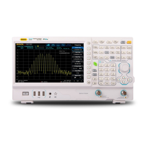 Rigol RSA3030-TG User manual
