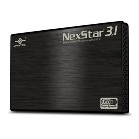 Vantec NexStar 3.1 installation guide