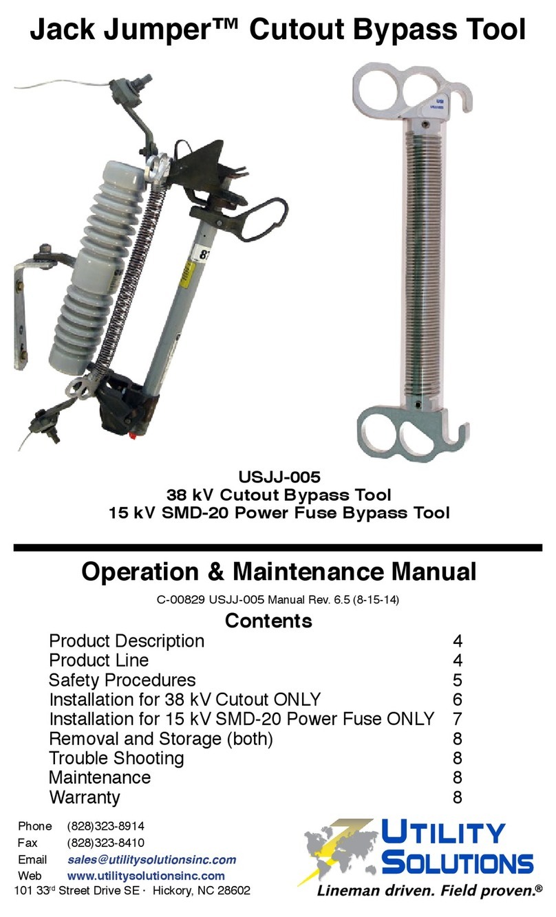 Utility Solutions Jack Jumper SMD-20 Operation & maintenance manual
