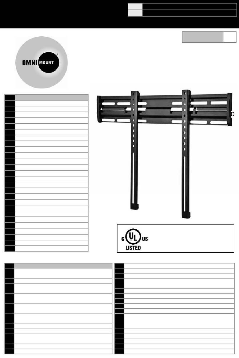 Omnimount VFL OM10322 User manual