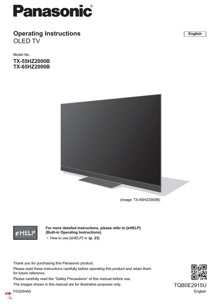 Panasonic TX-55HZ2000B operating instructions