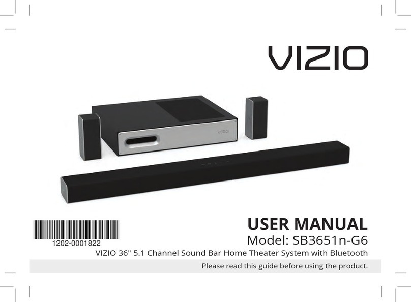 Vizio SB3651n-G6 user manual