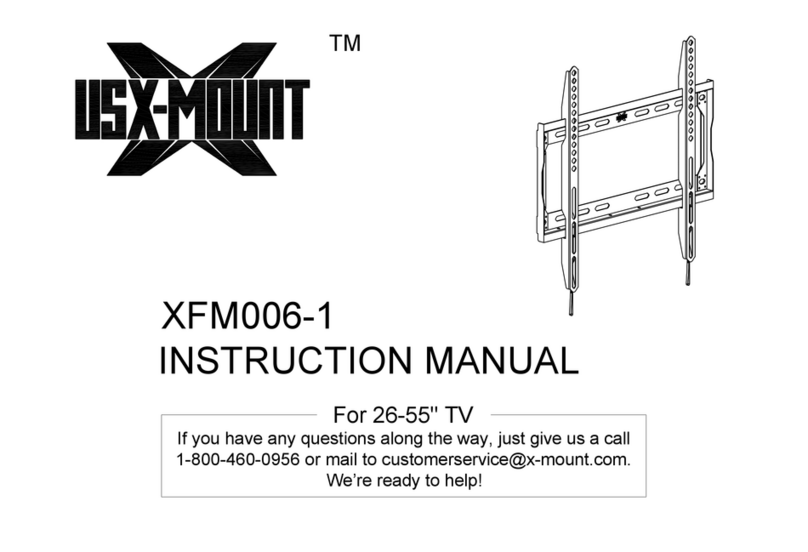 USX-MOUNT XFM006-1 instruction manual