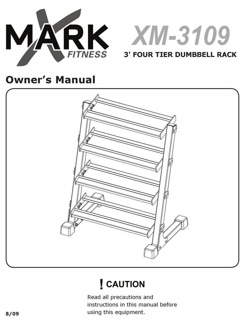 XMark Fitness XM-3109 owner's manual