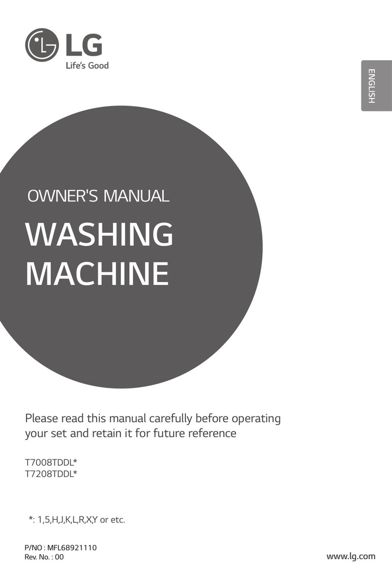 LG T7008TDDL Series owner's manual