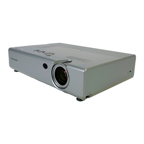Panasonic PT-LB10NTE User manual