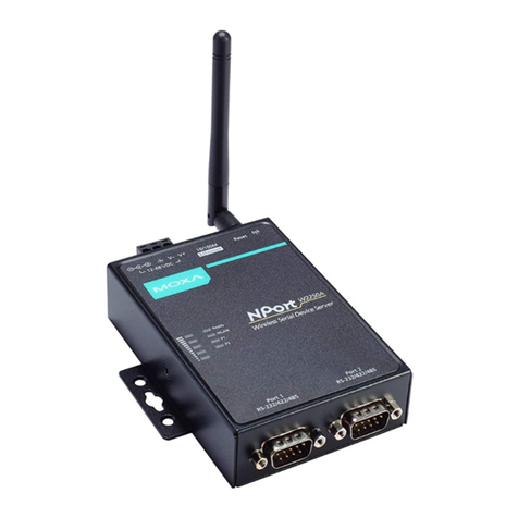 Moxa Technologies NPort W2250A-EU User manual