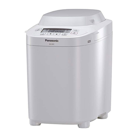 Panasonic SD-2501WXC Operating instructions and recipes