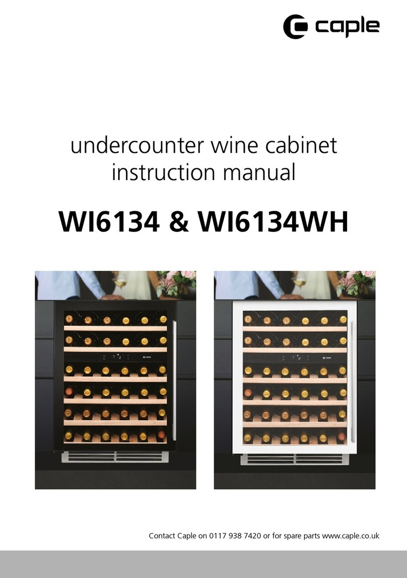 Caple WI6134 instruction manual