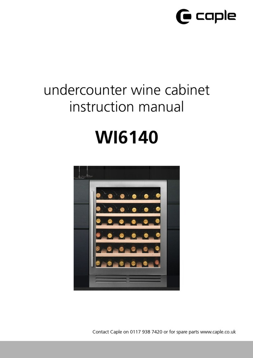 Caple WI6140 User manual