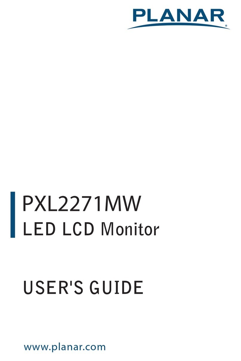 Planar PXL2271MW User manual
