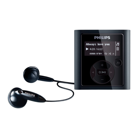 Philips GoGear SA1918 quick start guide
