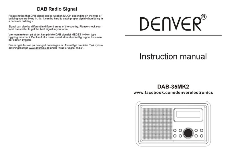 Denver DAB-35MK2 User manual