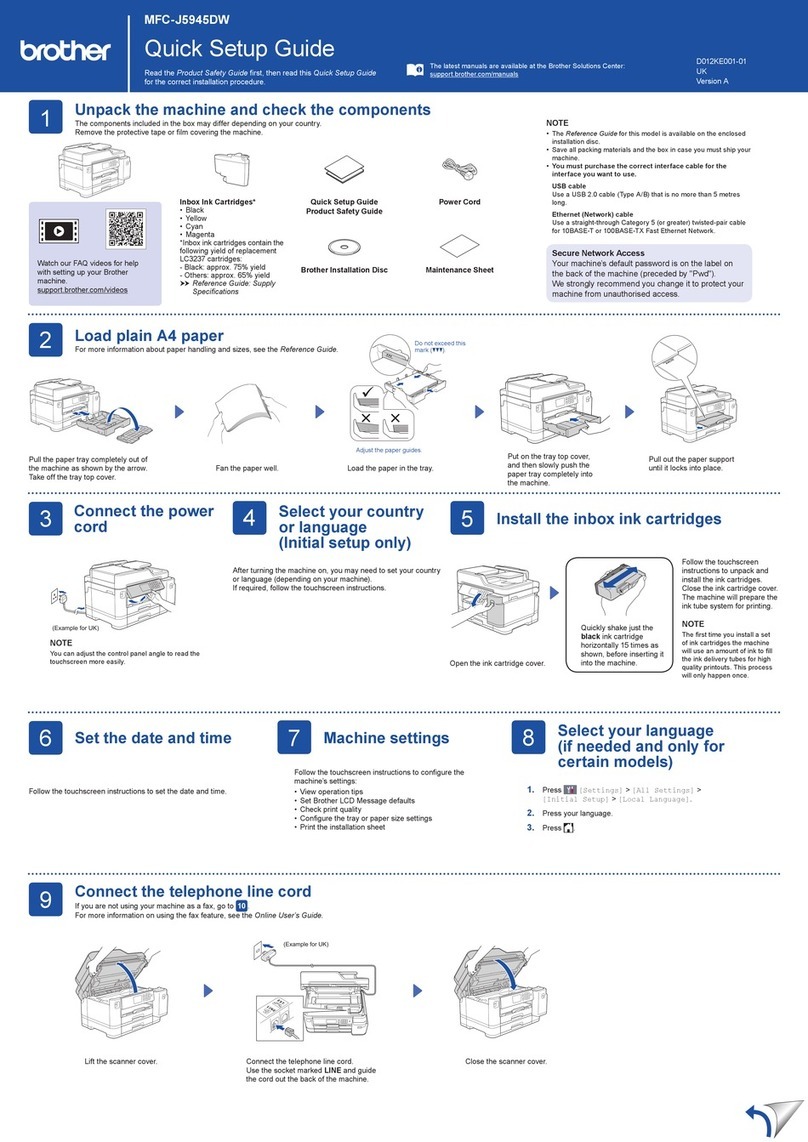Brother MFC-J5945DW User manual