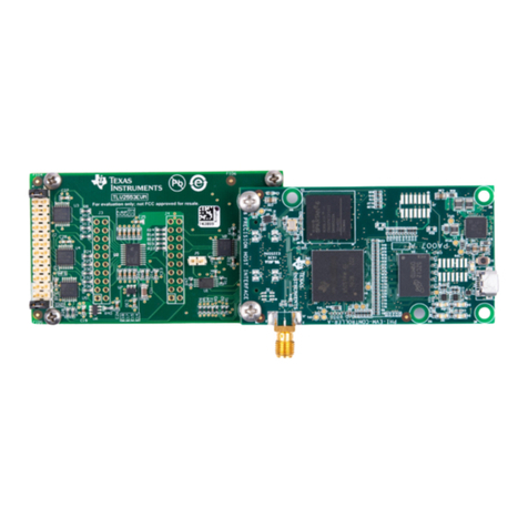 Texas Instruments TLV2553EVM-PDK User manual
