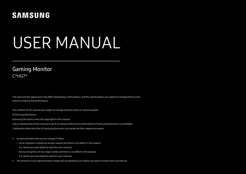 Samsung C HG7 Series User manual
