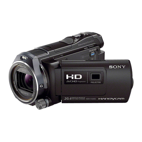 Sony Handycam HDR-PJ650E User manual