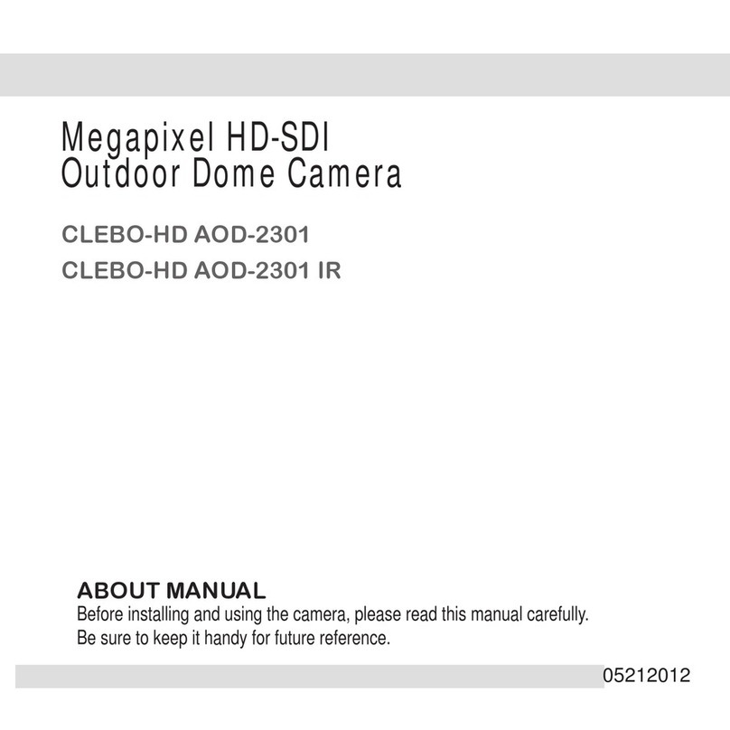 CLEBO-HD AOD-2301 User manual