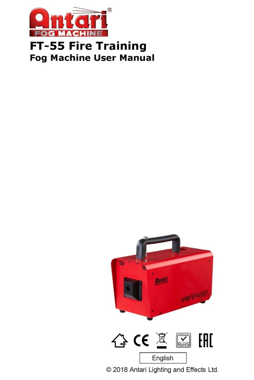 Antari FT-55 User manual