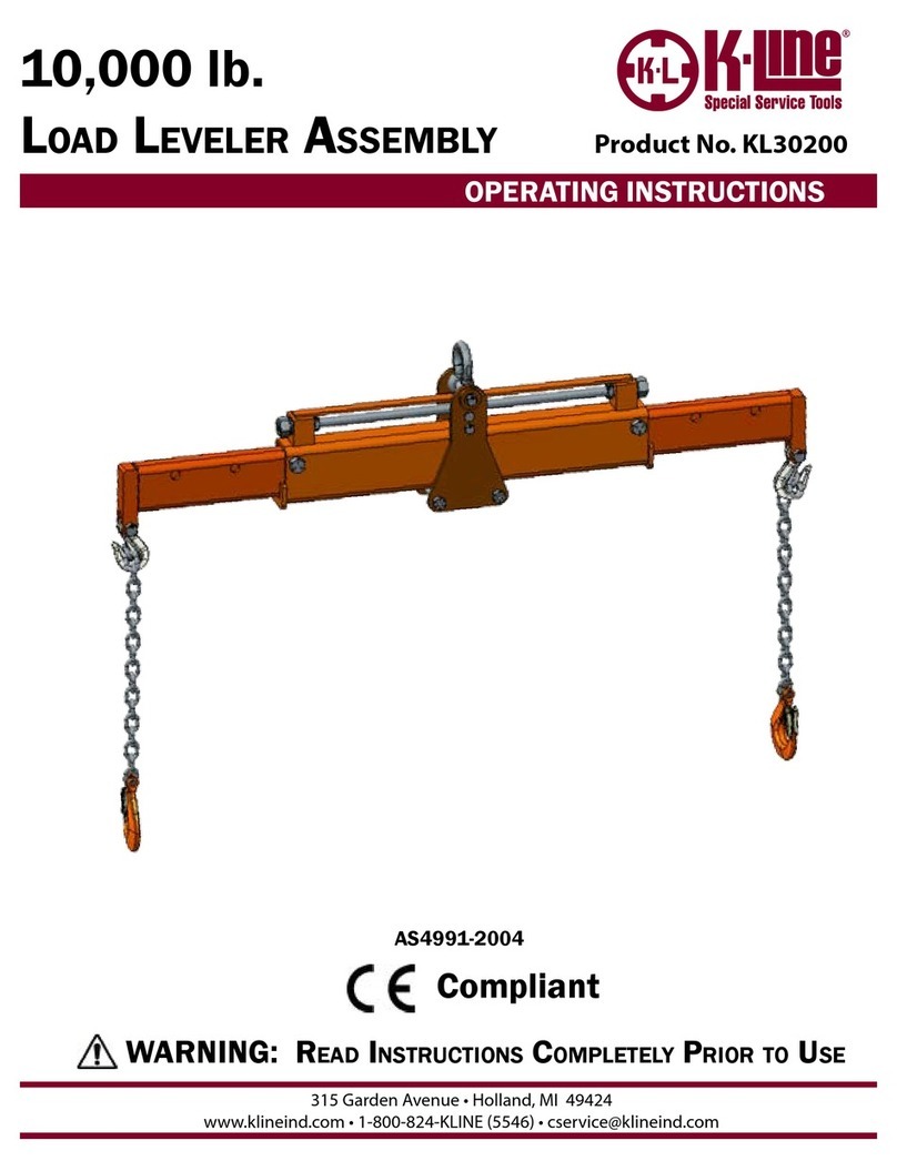 K-Line KL30200 operating instructions