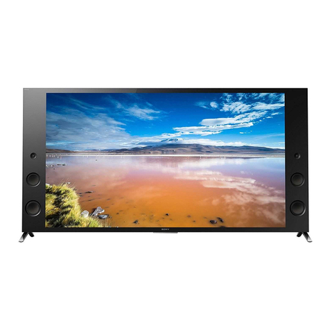 Sony BRAVIA KD-55X9350D User manual