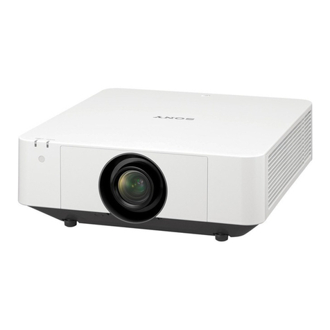 Sony VPL-FHZ61 User manual