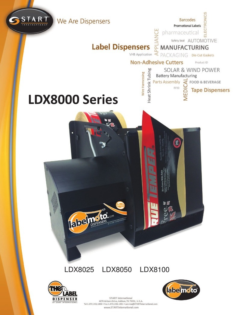 START International LDX8000 Series quick start guide