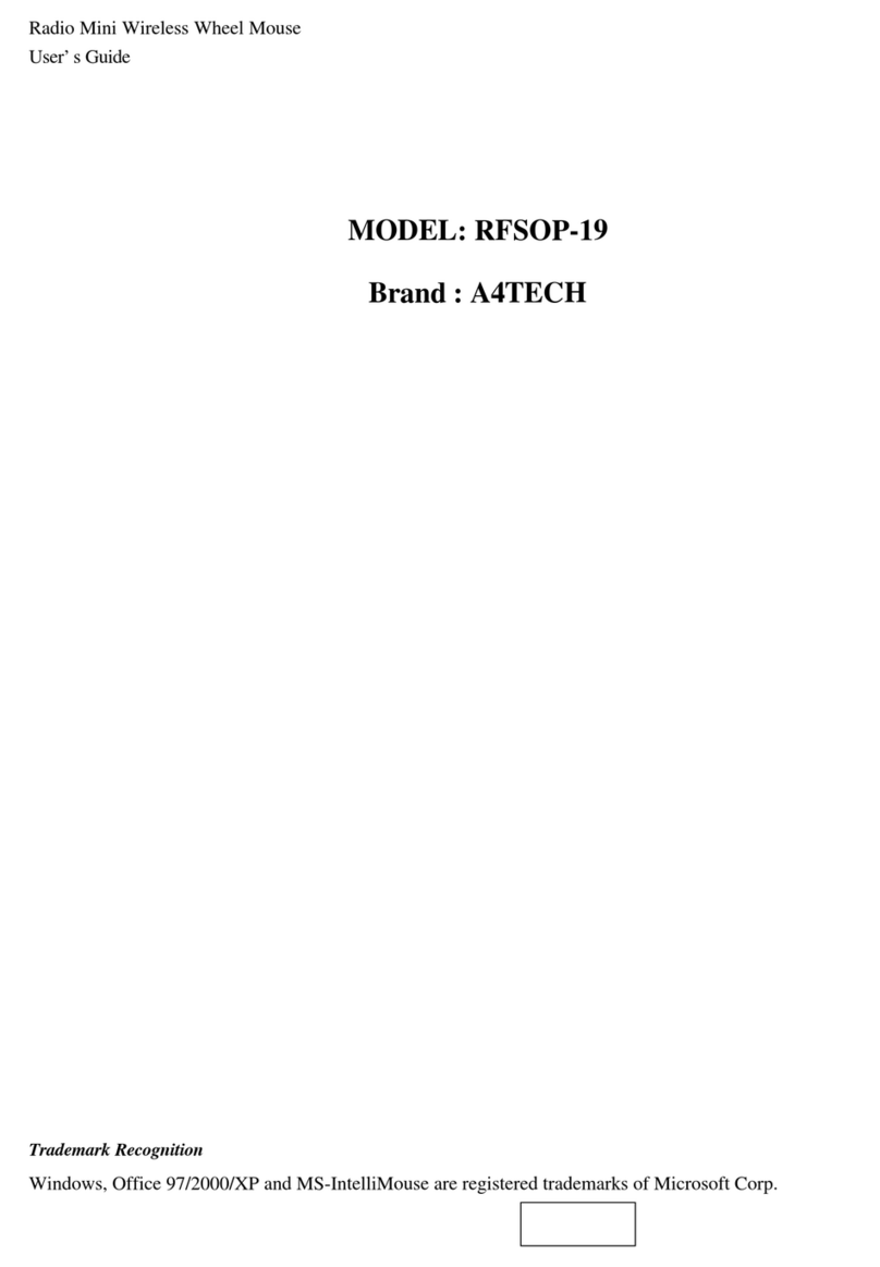 A4Tech RFSOP-19 User manual