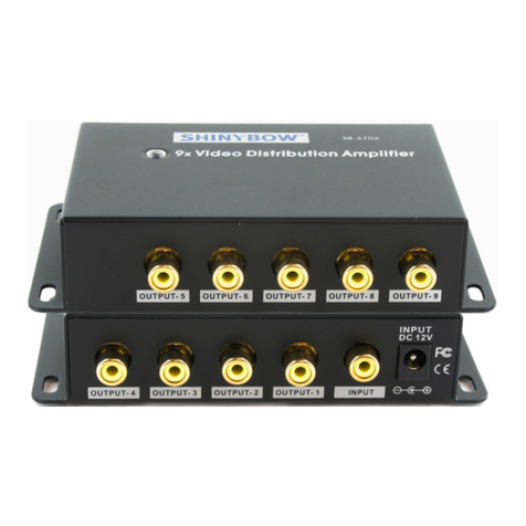 Shinybow USA SB-3702 instruction manual