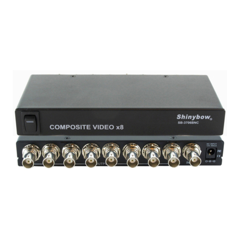 Shinybow USA SB-3706BNC User manual