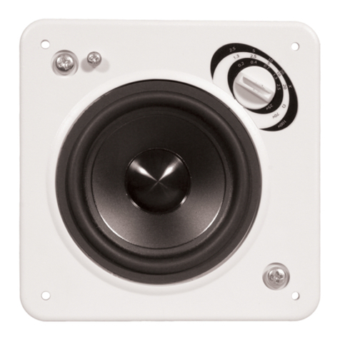 MSE Audio Phase Tech SPACIA CI15 User manual
