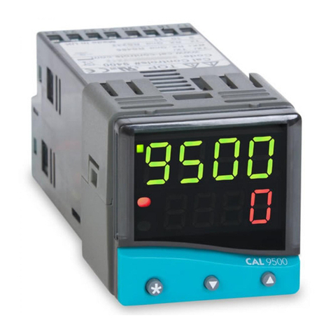 CAL Controls CAL 9500P Abridged user manual