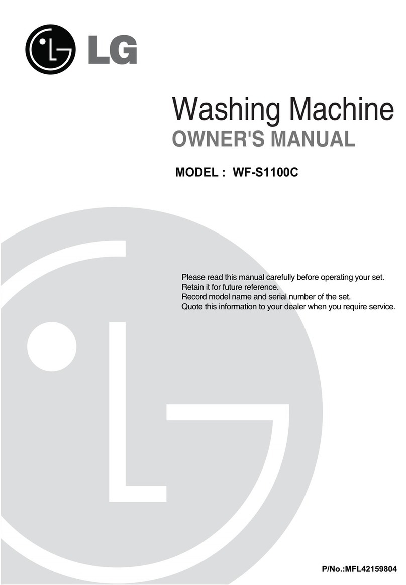 LG WF-S1100C User manual