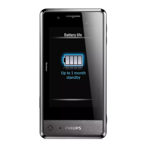 Philips Xenium CTX703GRY/00 User manual