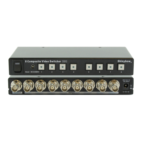 Shinybow USA SB-5440BNC instruction manual