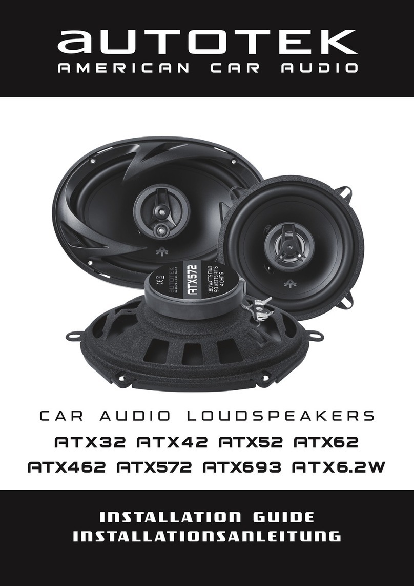 Autotek ATX32 installation guide