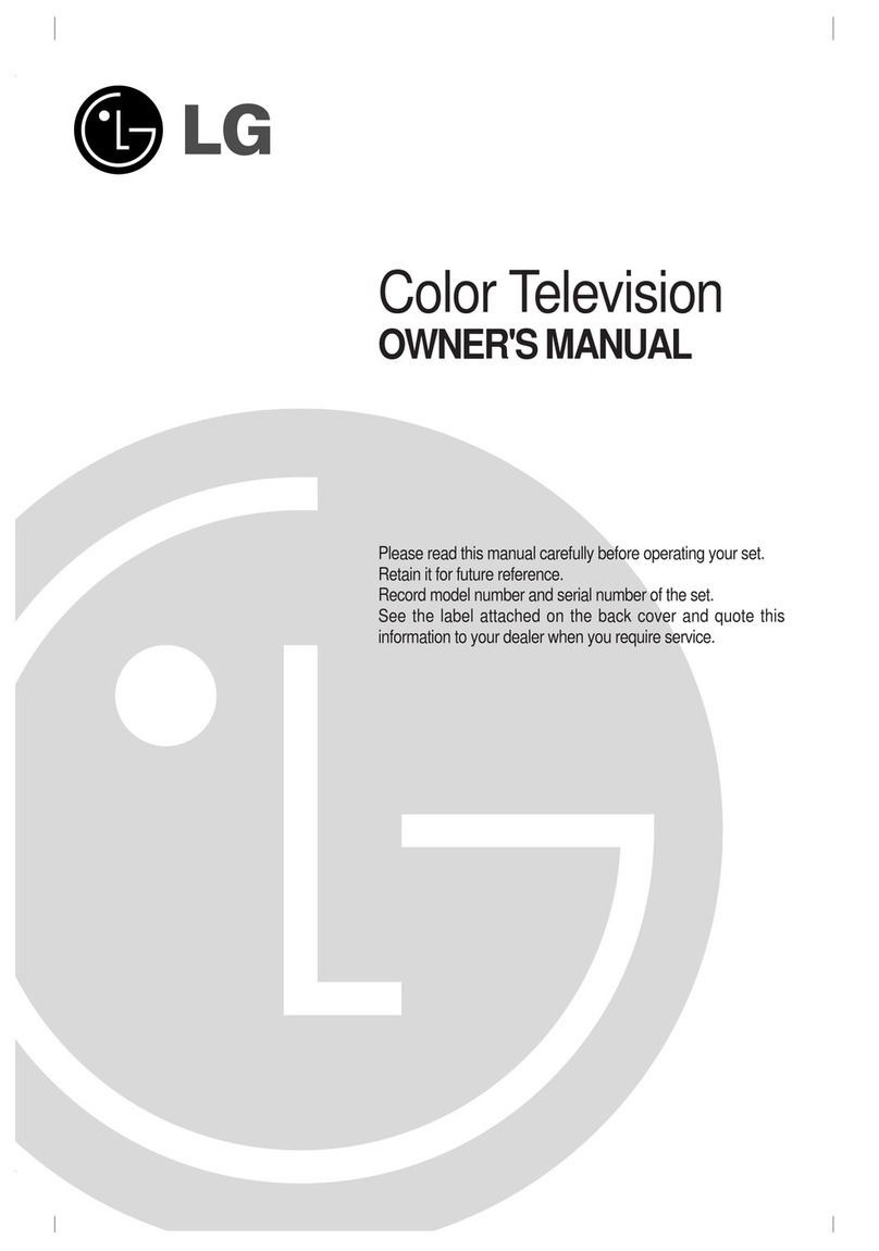 LG 29FG2CL User manual