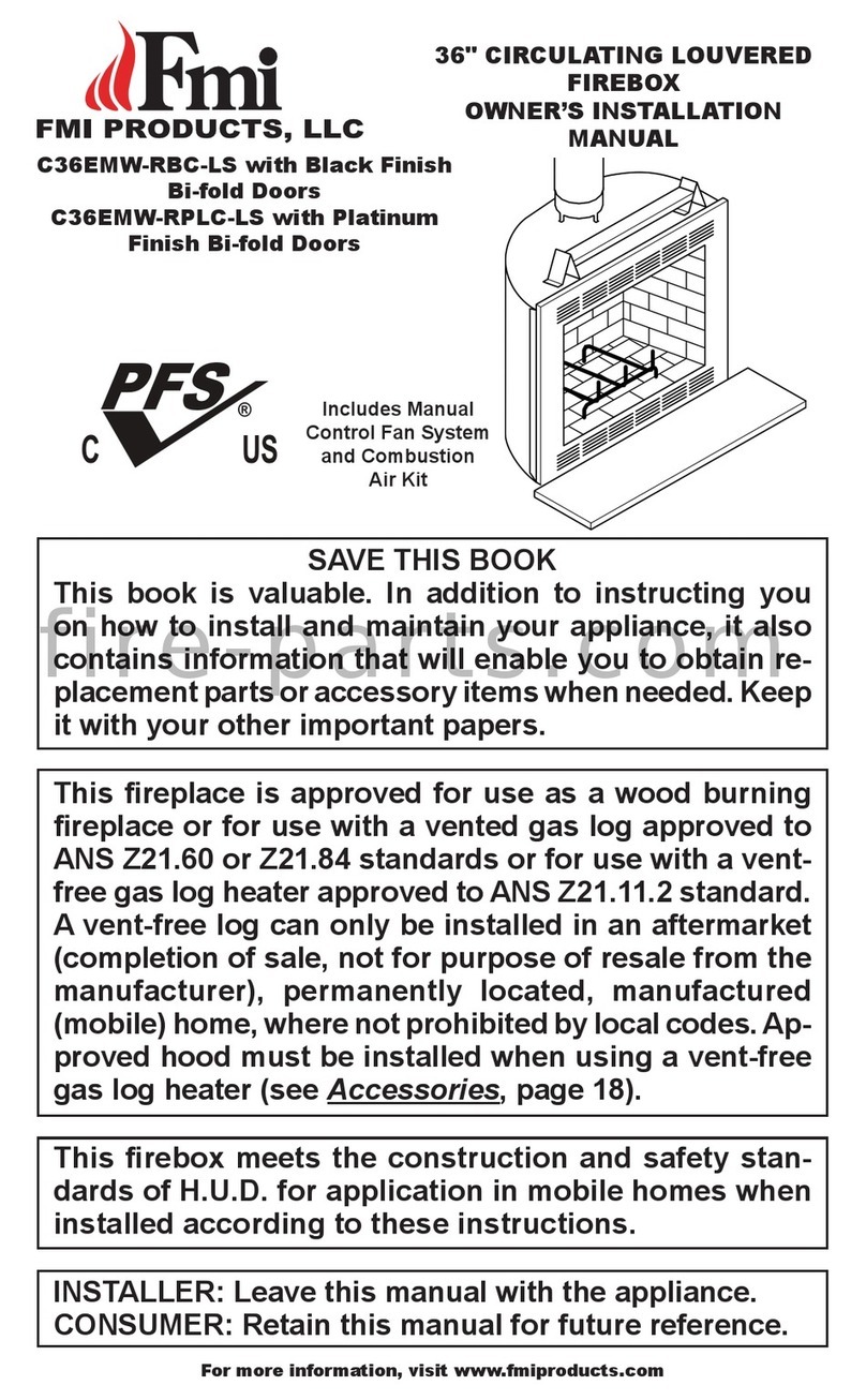 FMI C36EMW-RBC-LS Quick start guide