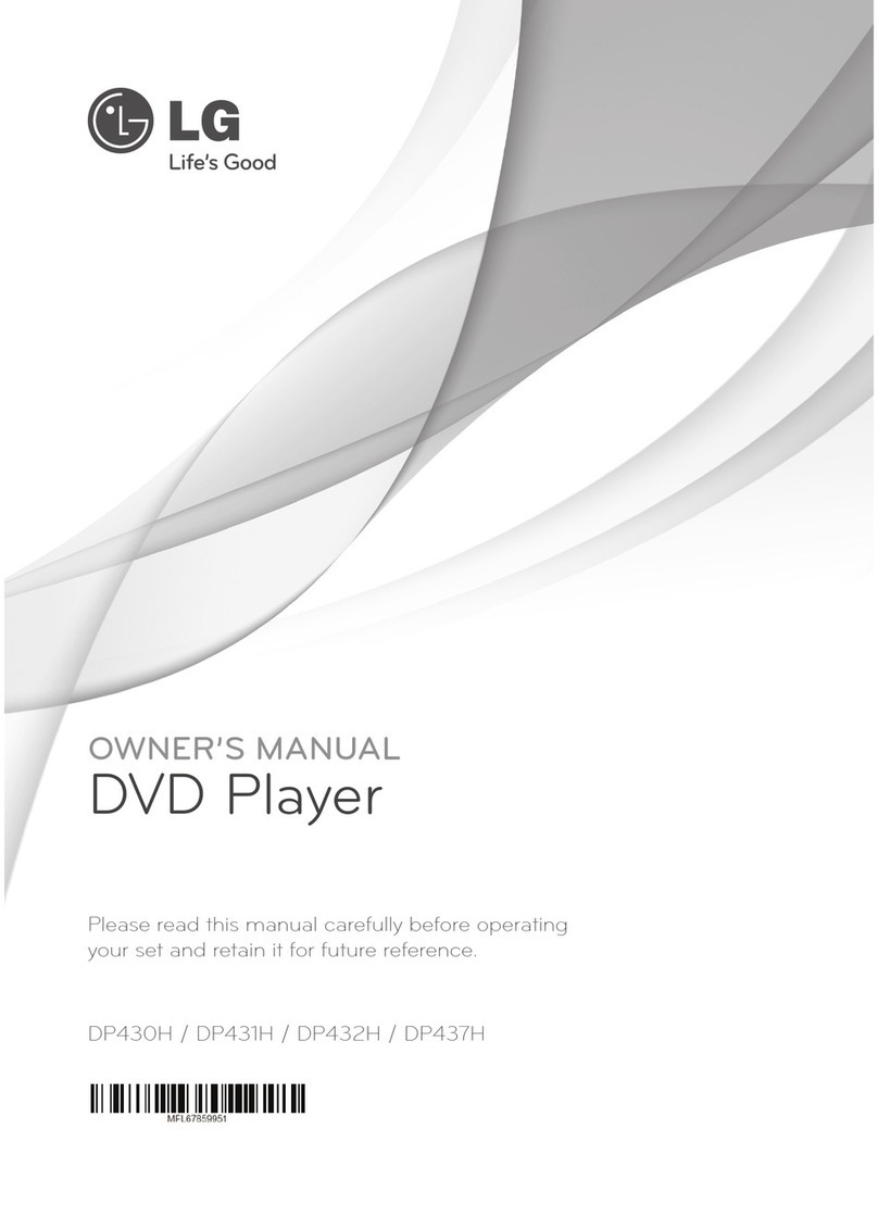 LG DP431H User manual