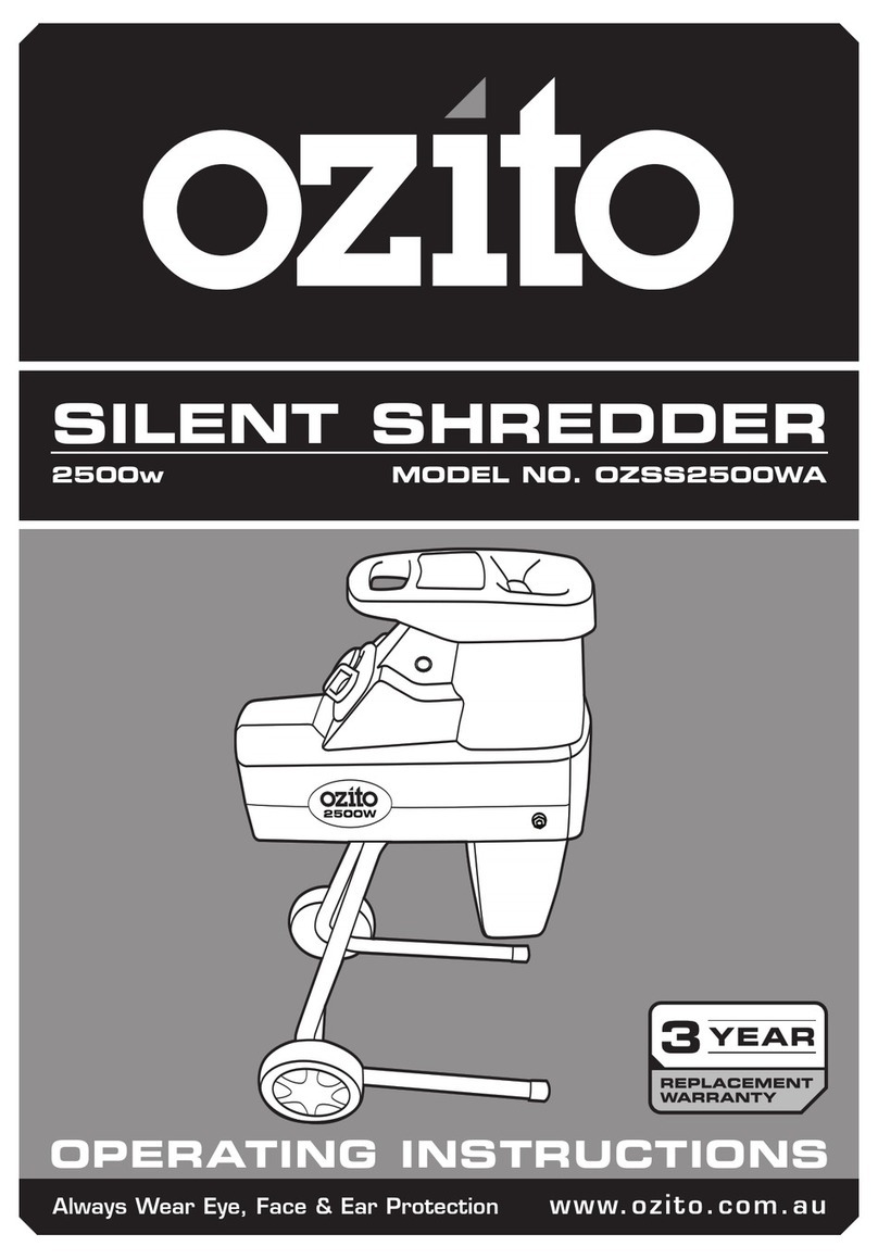 Ozito OZSS2500WA User manual