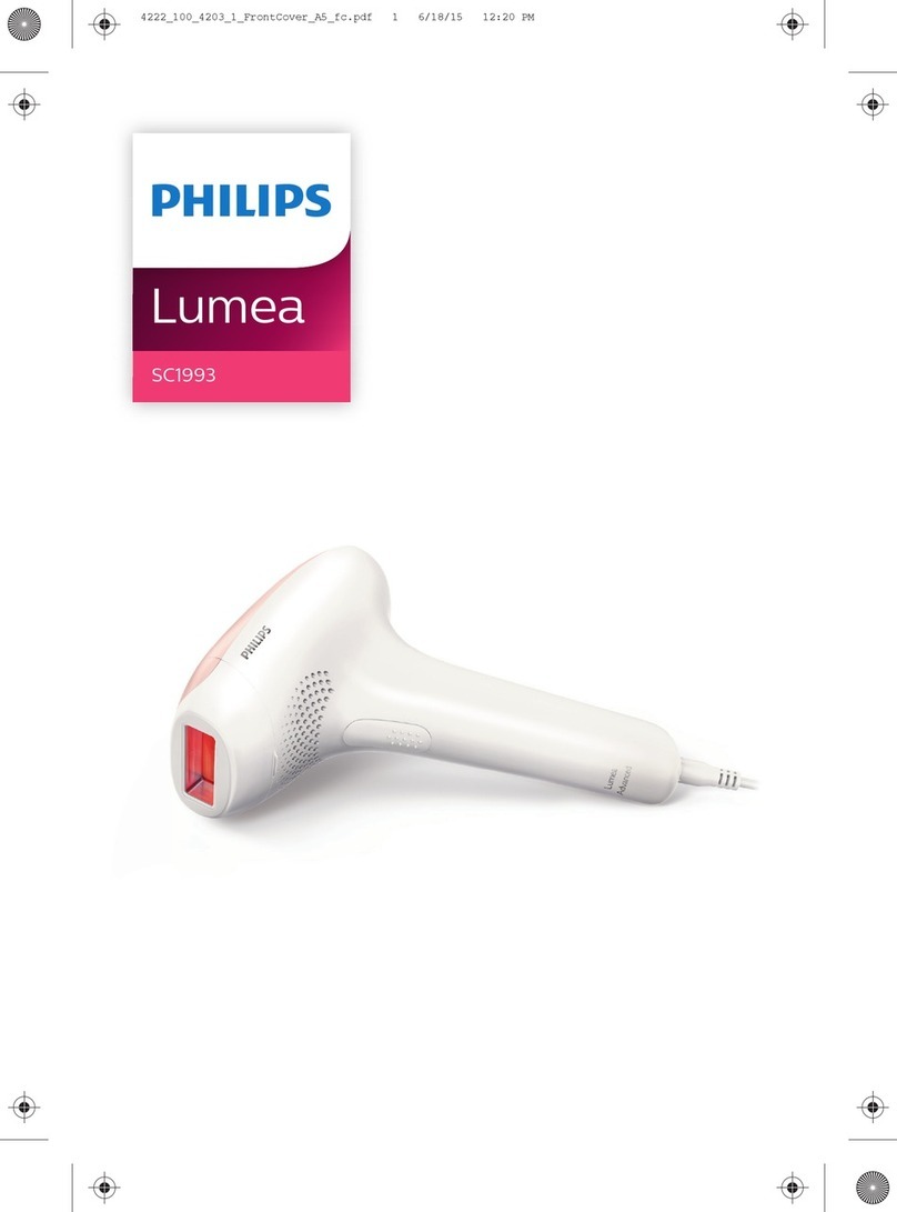Philips Lumea SC1993/00 User manual
