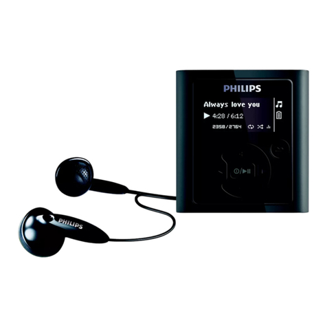 Philips GoGear SA1915 User manual