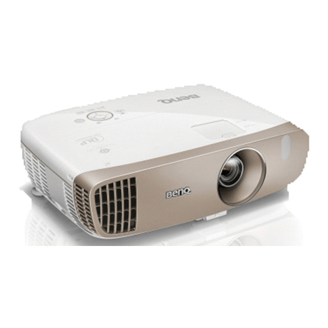 BenQ W2000w User manual