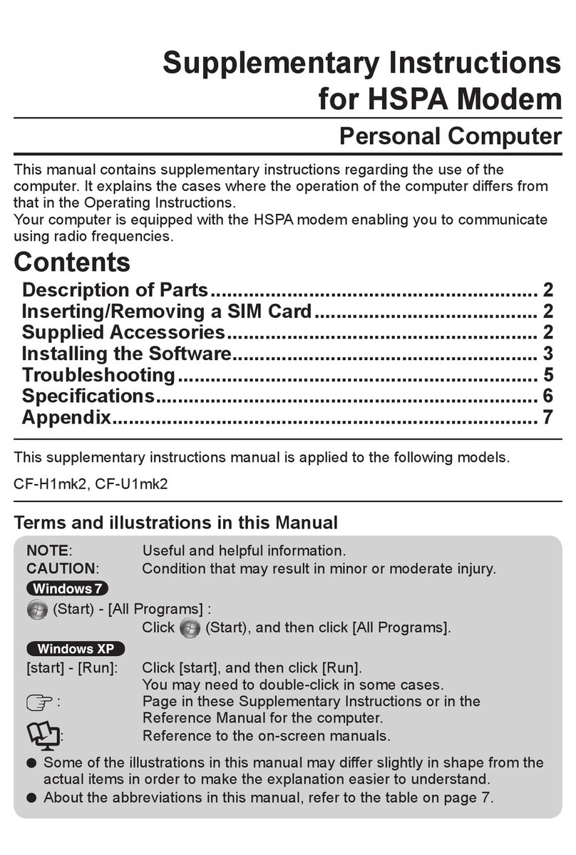Panasonic CF-H1mk2 Wiring diagram