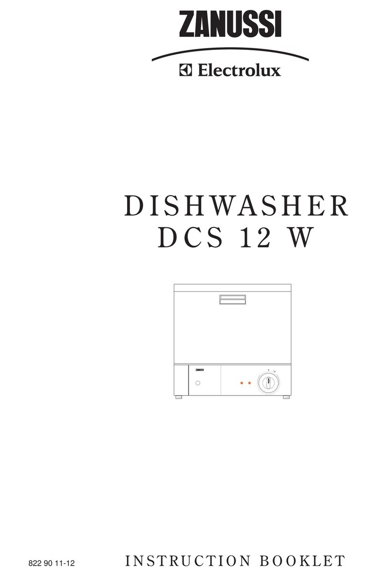 Electrolux ZANUSSI DCS12W User manual