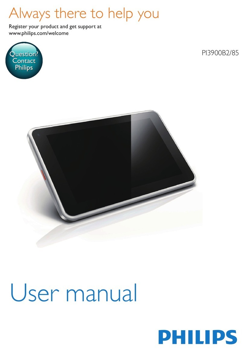 Philips PI3900B2/85 User manual