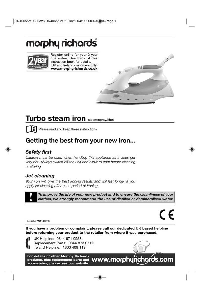Morphy Richards RN40655 manual