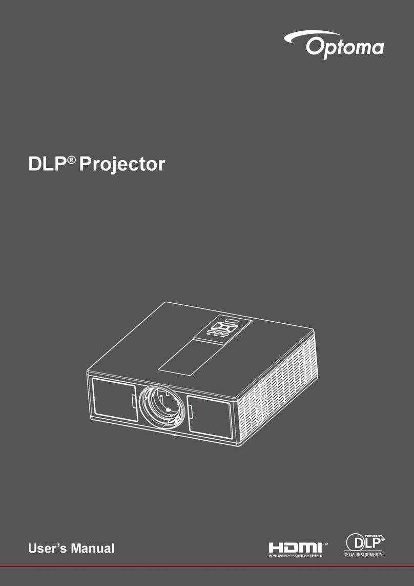 Optoma ZU610T-B User manual