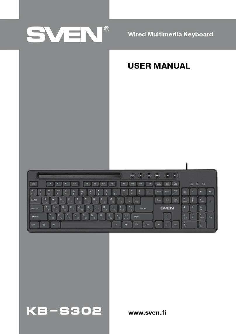 Sven KB-S302 user manual