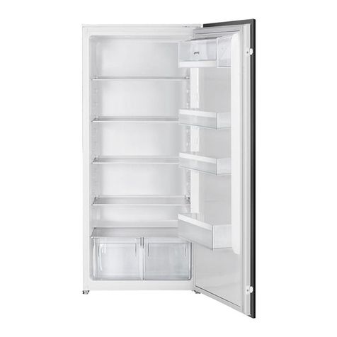 Smeg S3L120P1 Installation instruction